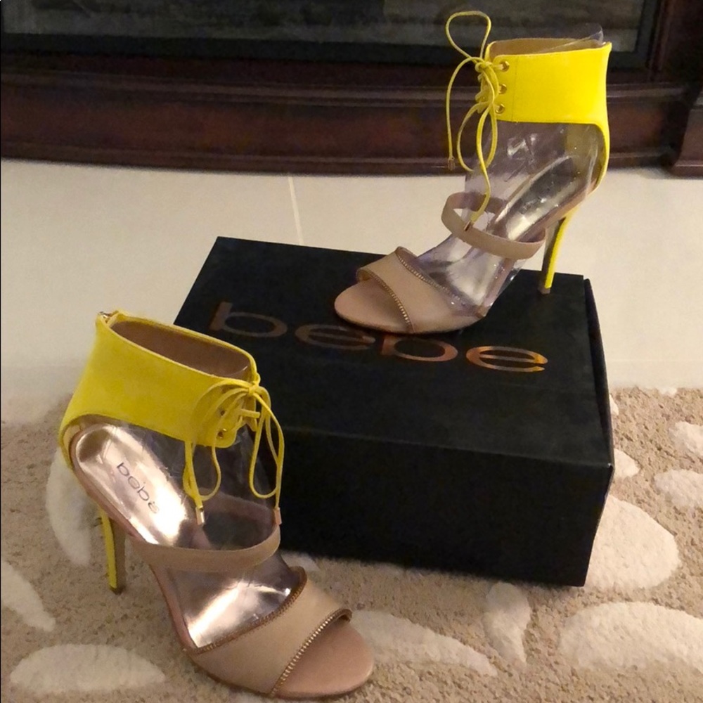 Bebe Micaela high-heel sandals